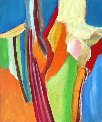 Aufleuchten, 60x50cm, 2021